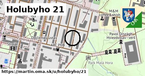 Holubyho 21, Martin