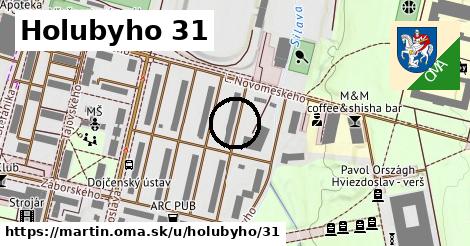 Holubyho 31, Martin