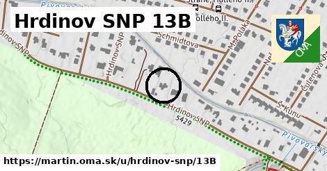 Hrdinov SNP 13B, Martin