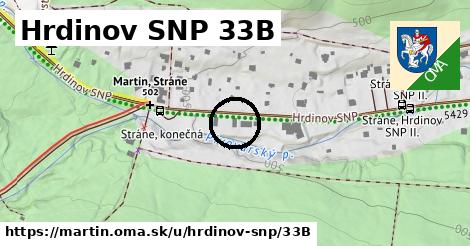 Hrdinov SNP 33B, Martin