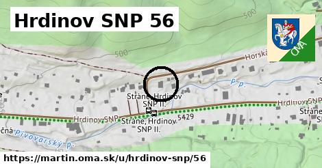 Hrdinov SNP 56, Martin