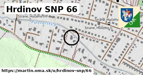 Hrdinov SNP 66, Martin