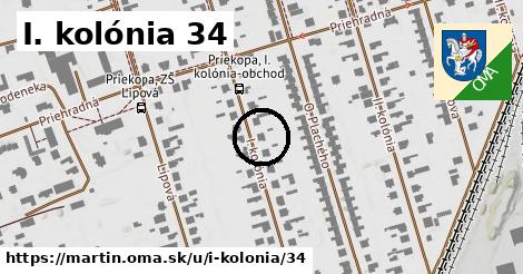 I. kolónia 34, Martin