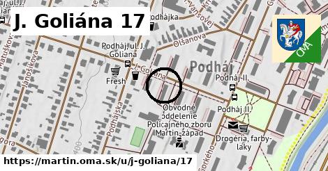 J. Goliána 17, Martin