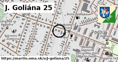 J. Goliána 25, Martin