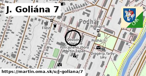 J. Goliána 7, Martin