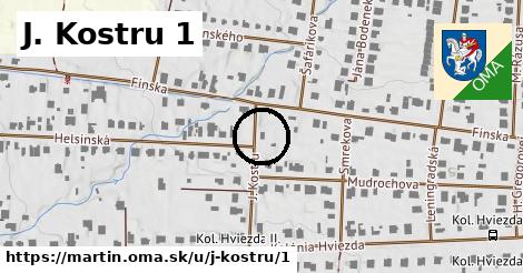 J. Kostru 1, Martin