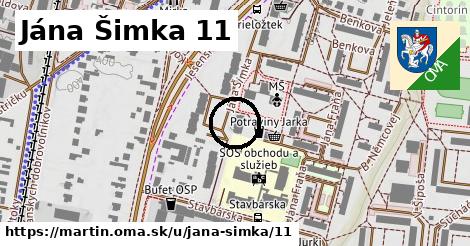 Jána Šimka 11, Martin