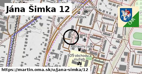 Jána Šimka 12, Martin