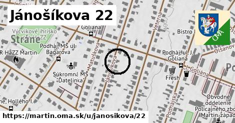 Jánošíkova 22, Martin