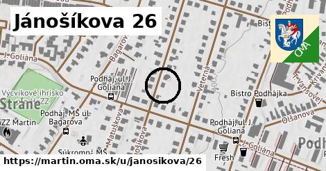 Jánošíkova 26, Martin