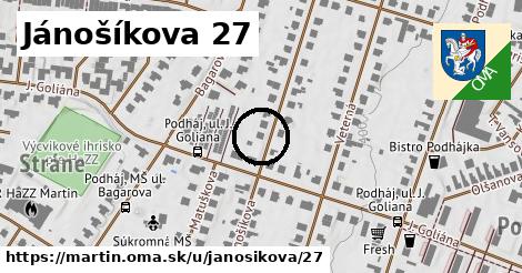 Jánošíkova 27, Martin