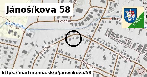 Jánošíkova 58, Martin