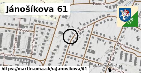 Jánošíkova 61, Martin