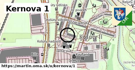 Kernova 1, Martin