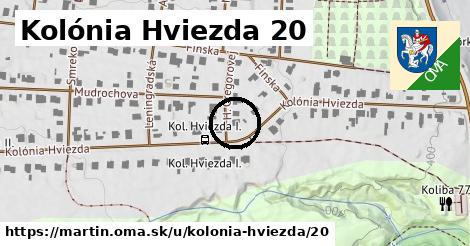 Kolónia Hviezda 20, Martin