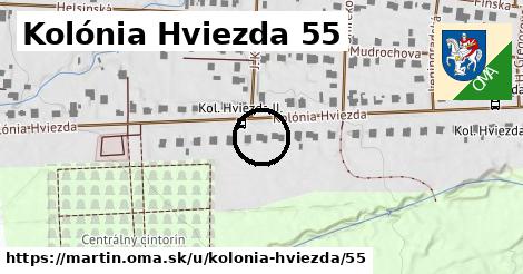 Kolónia Hviezda 55, Martin