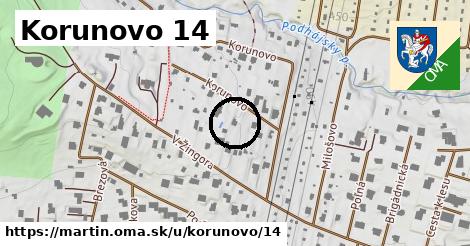 Korunovo 14, Martin