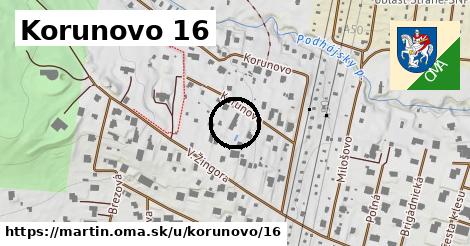 Korunovo 16, Martin