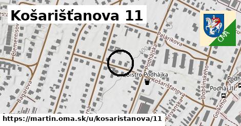 Košarišťanova 11, Martin