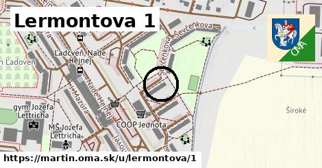 Lermontova 1, Martin