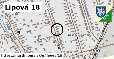 Lipová 18, Martin