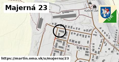 Majerná 23, Martin