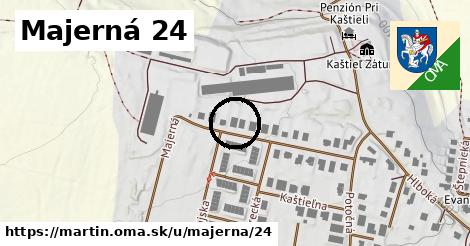 Majerná 24, Martin