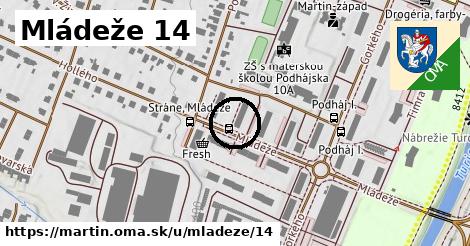 Mládeže 14, Martin