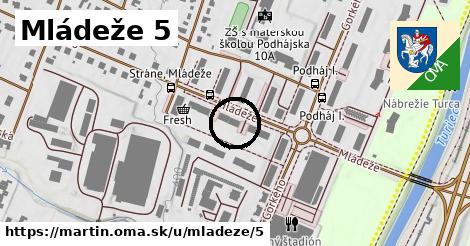 Mládeže 5, Martin