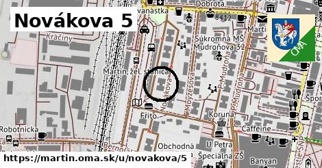 Novákova 5, Martin