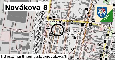 Novákova 8, Martin