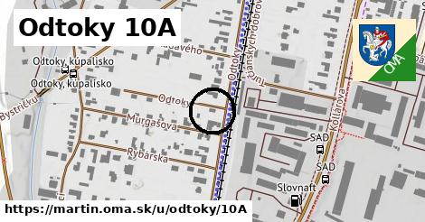 Odtoky 10A, Martin