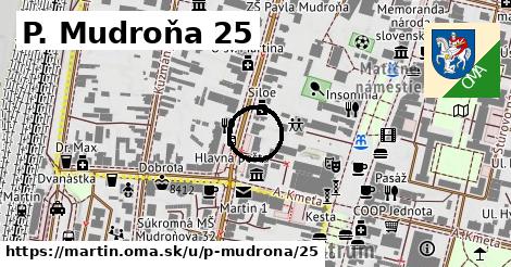 P. Mudroňa 25, Martin