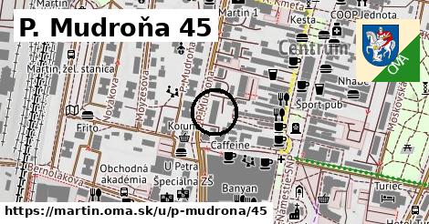 P. Mudroňa 45, Martin