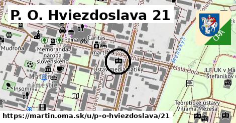 P. O. Hviezdoslava 21, Martin