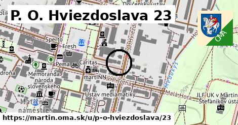 P. O. Hviezdoslava 23, Martin