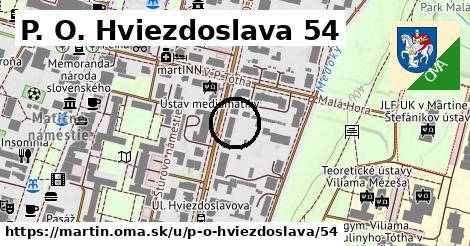 P. O. Hviezdoslava 54, Martin