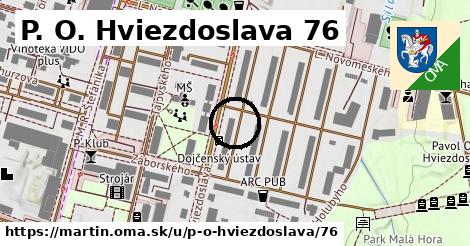 P. O. Hviezdoslava 76, Martin