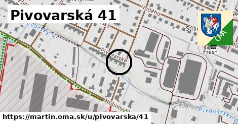 Pivovarská 41, Martin