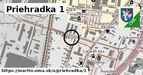 Priehradka 1, Martin