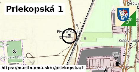 Priekopská 1, Martin
