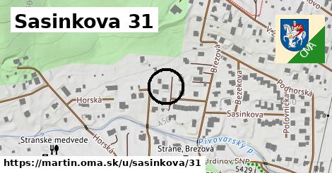 Sasinkova 31, Martin