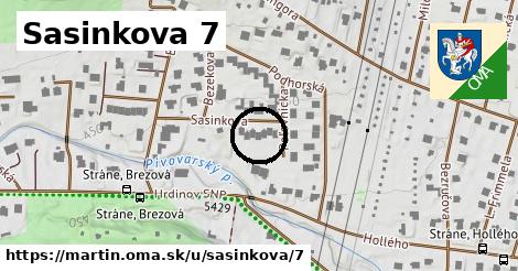Sasinkova 7, Martin
