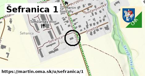 Šefranica 1, Martin