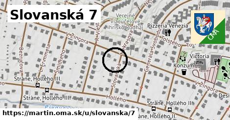 Slovanská 7, Martin