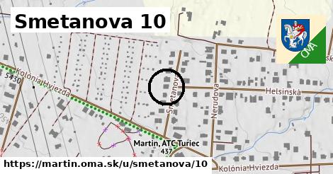 Smetanova 10, Martin