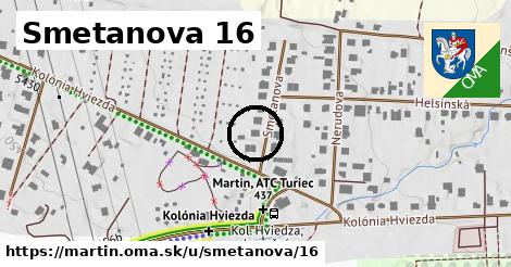 Smetanova 16, Martin