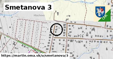 Smetanova 3, Martin