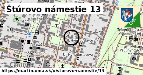 Štúrovo námestie 13, Martin